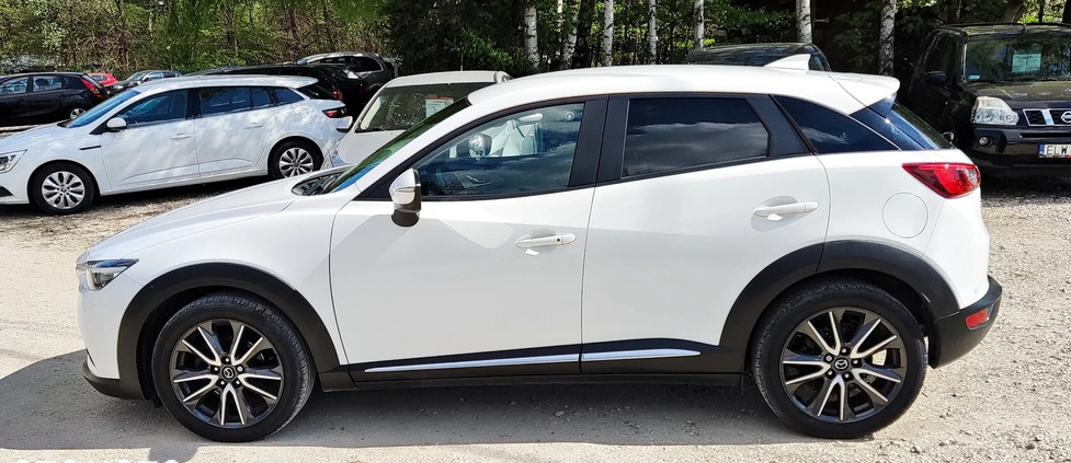 Mazda CX-3 cena 59850 przebieg: 64000, rok produkcji 2017 z Olecko małe 667